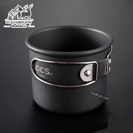 لیوان آلومینیومی Alocs رنگ مشکی