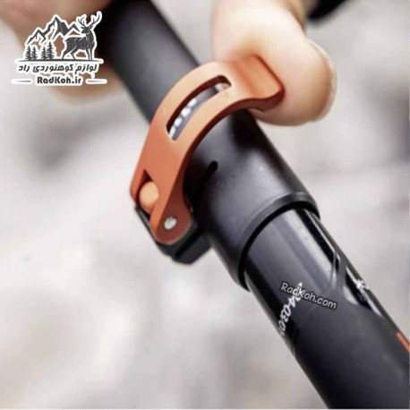 باتوم طبیعت گردی کمپردل کربن مدل C3 Carbon Power Lock رنگ مشکی