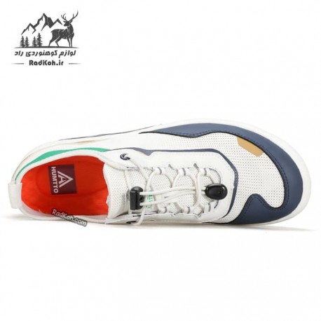 کفش رانینگ مردانه هومتو مدل humtto 350784A-2 رنگ سفید/سرمه ای