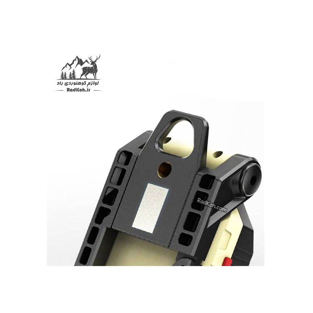 چراغ شارژی کمپینگ پایه دار مدل W599B رنگ مشکی