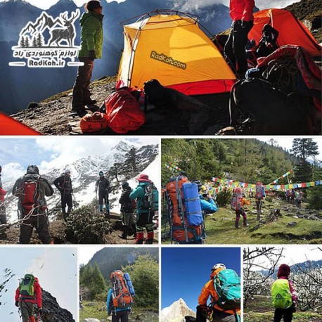 کوله پشتی 40 لیتری آی وان مدل KA-1755B رنگ سبزکله غازی