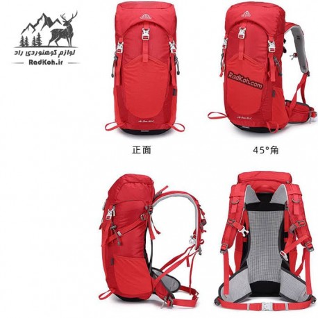 کوله پشتی کوهنوردی آی وان 40 لیتری مدل KA-1755B رنگ قرمز