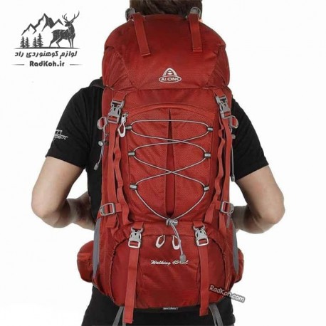 کوله پشتی مردانه و زنانه 45+5 لیتری آی وان مدل KA-8053 رنگ قرمز