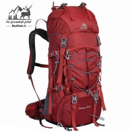 کوله پشتی 45+5 لیتری آی وان مدل Ai one KA-8053 رنگ قرمز