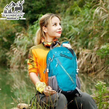 کوله پشتی طبیعت گردی 22 لیتری آیوان مدل KA-2366 رنگ سبزآبی