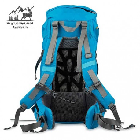 کوله پشتی کوهنوردی صخره مدل لوتسه 40 لیتری رنگ آبی فیروزه ای