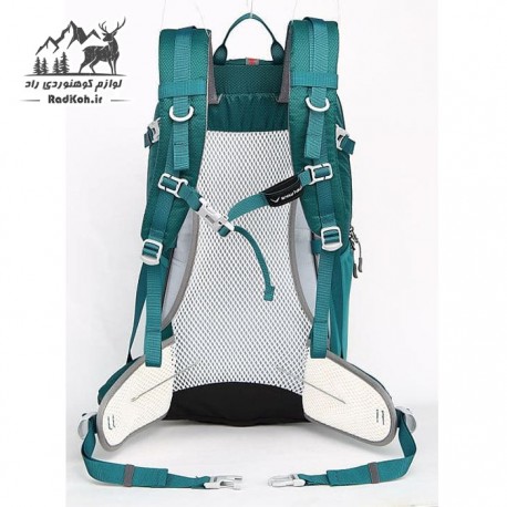 کوله پشتی کوهنوردی 30 لیتری snowhawk KA-1758 رنگ سبز کله غازی