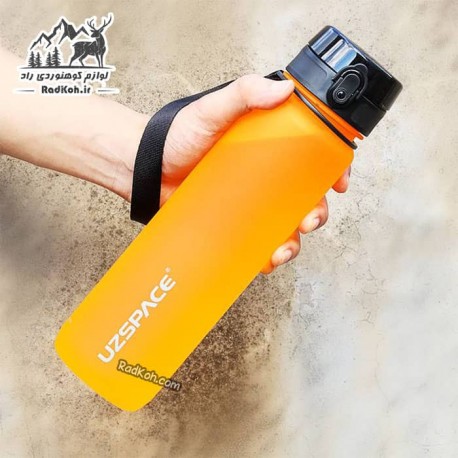 بطری طبیعت گردی UZ Space کد 3026 رنگ نارنجی