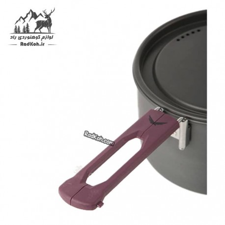 ﺳﺖ ﻇﺮوف کمپینگ دو ﻧﻔﺮه اﺳﻨﻮﻫﺎک مدل SN-T112 رنگ بنفش