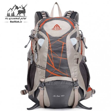 کوله پشتی طبیعت گردی 30 لیتر ایوان مدل KA-9742 رنگ طوسی/خاکستری