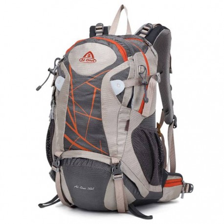کوله پشتی کوهنوردي 30 لیتر ایوان مدل KA-9742 رنگ طوسی/خاکستری