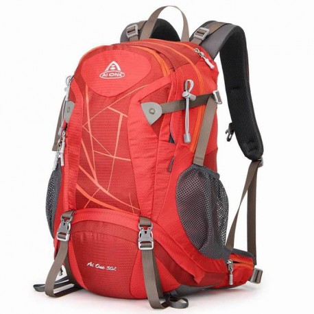 کوله پشتی کوهنوردي 30 لیتر ایوان مدل KA-9742 رنگ قرمز