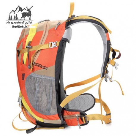 کوله پشتی مردانه و زنانه کوهنوردي 30 لیتر ایوان مدل KA-9742 رنگ نارنجی