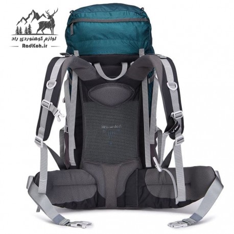 کوله پشتی کوهنوردی 55+10 لیتری snowhawk Sirwan ka8074 سبز کله غازی