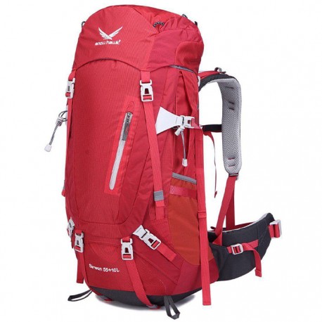 کوله پشتی کوهنوردی 55+5 اسنوهاک مدل سیروان رنگ قرمز