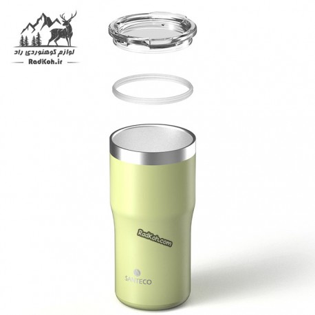 ماگ 500 میلی لیتر سانتکو  مدل NORA رنگ لیمویی