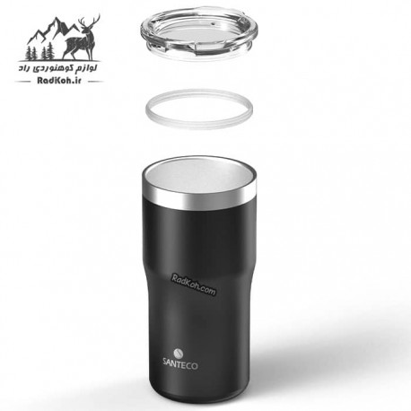 ماگ سانتکو 500 میلی لیتر مدل NORA رنگ مشکی