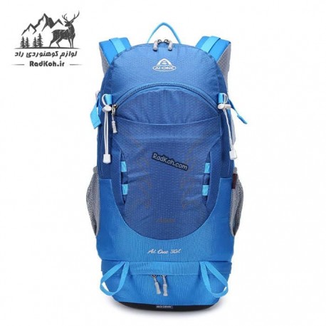 کوله پشتی کوهنوردی 30 لیتری آی وان مدل KA-1869B رنگ آبی فیروزه ای