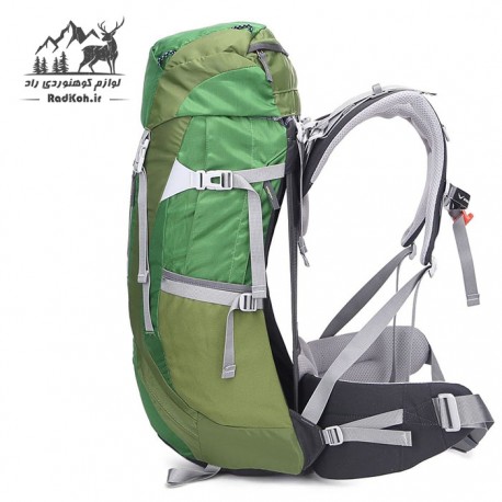 کوله پشتی مسافرتی 40 لیتری snowhawk Sirwan KA8075 رنگ سبز روشن