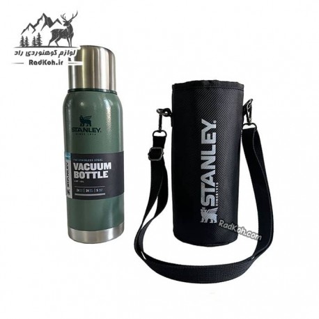کاور فلاسک استنلی 1 لیتری پارچه ای رنگ مشکی