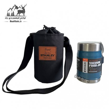 کاور ظرف غذای استنلی 400 میلی لیتر رنگ مشکی