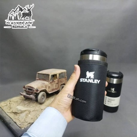 کاور تراول ماگ استنلی رنگ مشکی