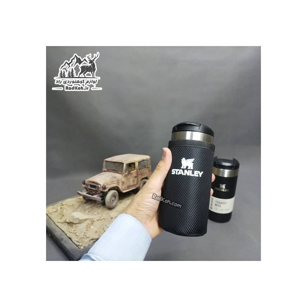 کاور تراول ماگ استنلی رنگ مشکی