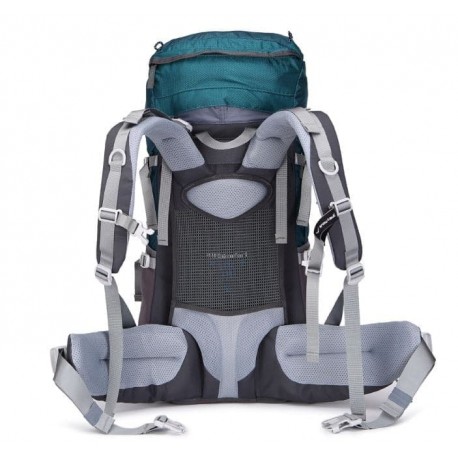 کوله پشتی مسافرتی 40 لیتری snowhawk Sirwan KA8075 رنگ سبز کله غازی