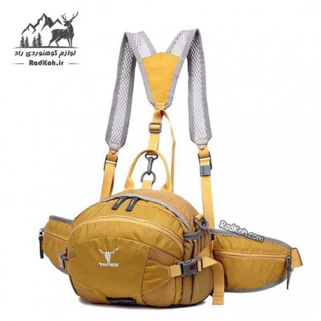 كيف كمري کوهنوردی كله گاوي مدل 6094 رنگ خردلی
