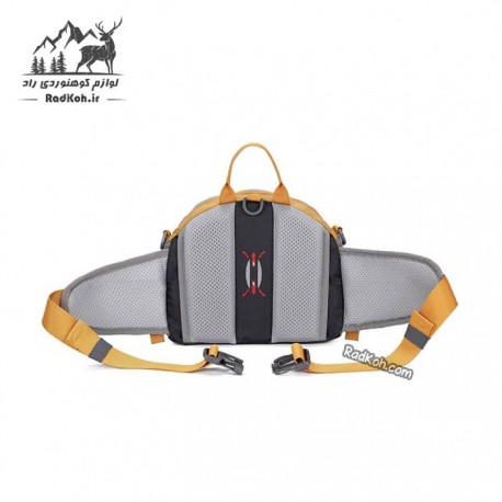 كيف کوله پشتی كله گاوي مدل 6094 رنگ خردلی