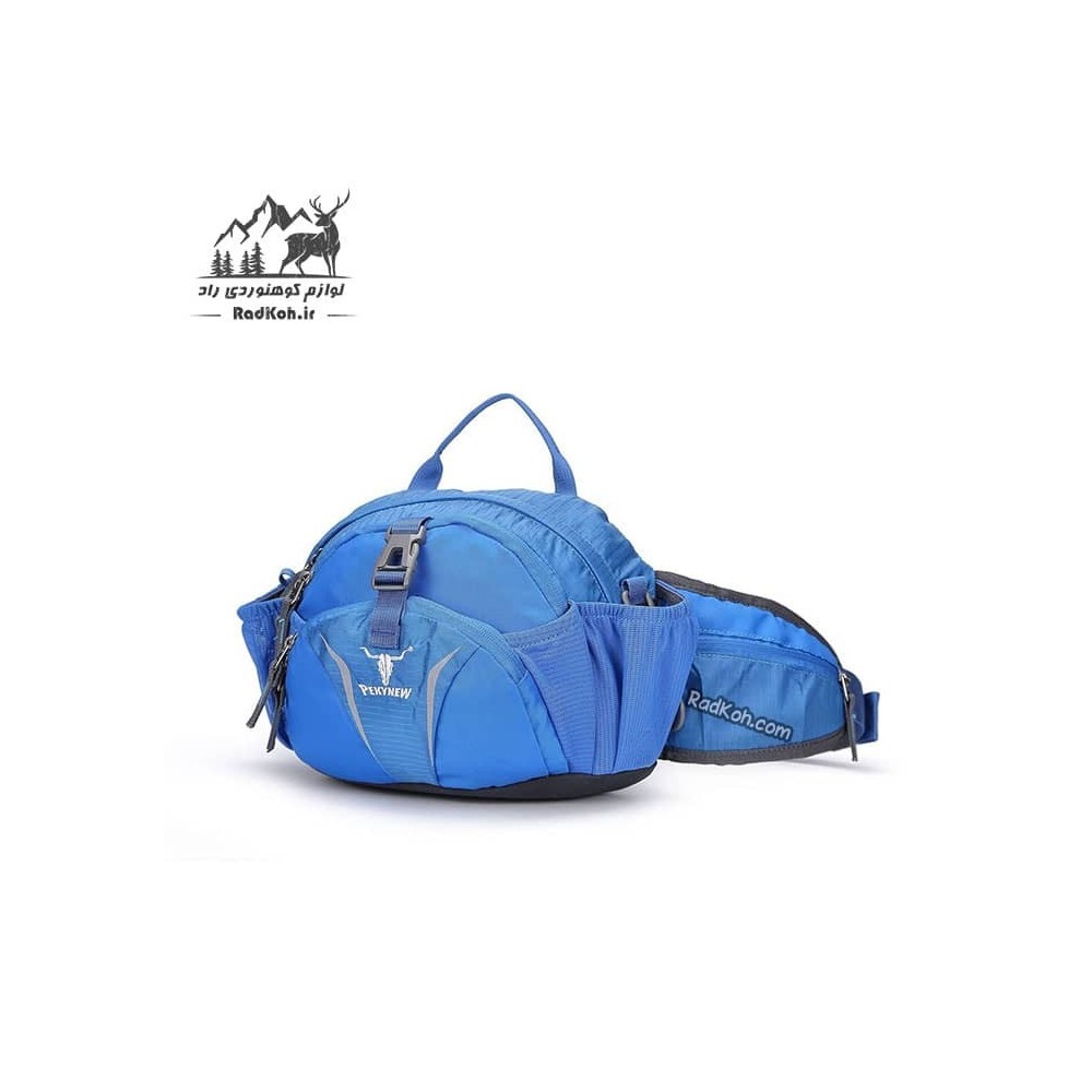 کیف کمری کله گاوی کوهنوردی مدل 6012 رنگ آبی