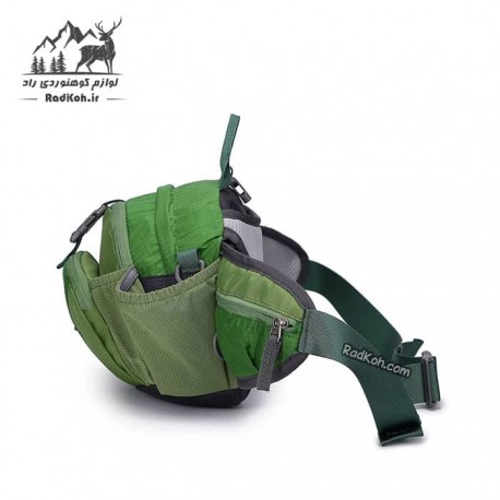 کیف کمری و کوله ای کله گاوی مدل 6012 رنگ سبز