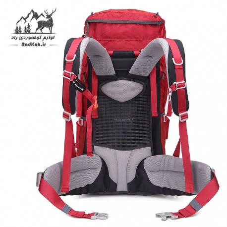 کوله پشتی کوهنوردی 40 لیتری snowhawk Sirwan KA8075 رنگ قرمز