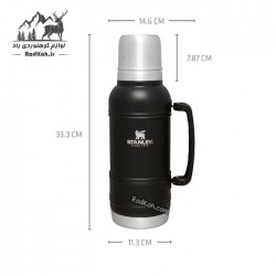 فلاسک استنلی کوهنوردی 1.4 لیتری مدل ARTISAN رنگ مشکی 10-11429-005