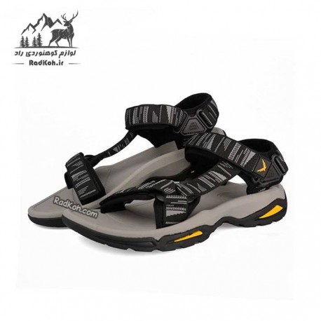 صندل طبیعت گردی زنانه اسنوهاک مدل پینار کد SN-234 رنگ مشکی
