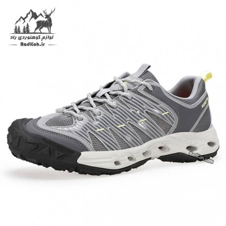 کفش پیاده روی مردانه هامتو مدل 150725A-1 رنگ طوسی