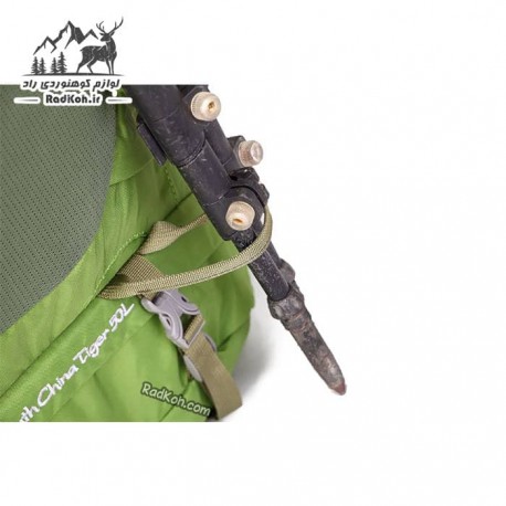 کوله پشتی نیکو کوهنوردی 60 لیتری مدل TIGER رنگ سبز