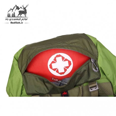 کوله پشتی کوهنوردی نکو 60 لیتری مدل TIGER رنگ سبز