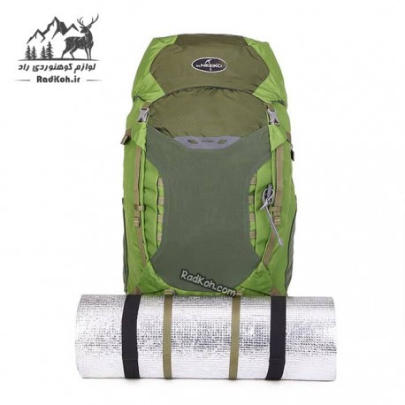 کوله پشتی کوهنوردی نیکو 60 لیتری رنگ سبز