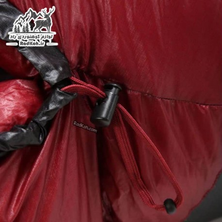 کیسه خواب پر Andes 900 SN-S4140 رنگ قرمز