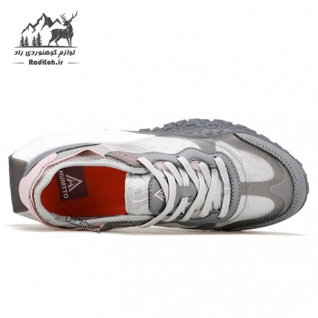 کفش پیاده روی زنانه هامتو مدل 350719B-1 رنگ خاکستری/صورتی روشن