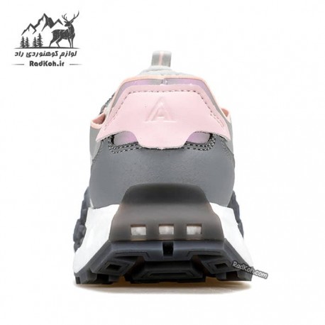 کفش هامتو زنانه مدل 350719B-1 رنگ خاکستری/صورتی روشن