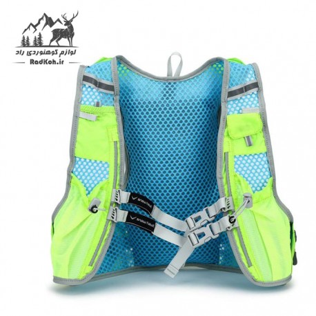 کوله پشتی 12 لیتری  اسنوهاکKA1709 رنگ سبز فسفری