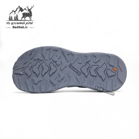 صندل مردانه پیاده روی هامتو مدل 750303A-1 رنگ طوسی