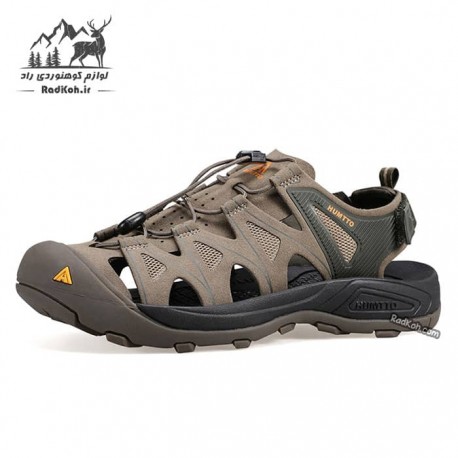 صندل آب نوردی و پیاده روی مردانه هامتو مدل 750545A-1 رنگ خاکی