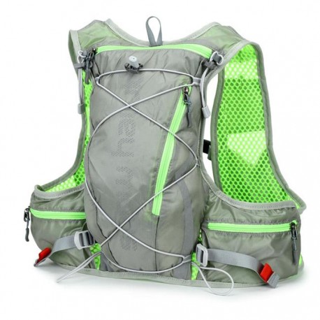 خرید کوله پشتی رانینگ 12 لیتری snowhawk KA1709 رنگ طوسی