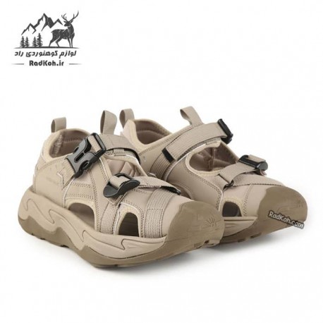 صندل پیاده روی و آب نوردی مردانه اسنوهاک مدل SKYE کد SH-1213M رنگ خاکی روشن