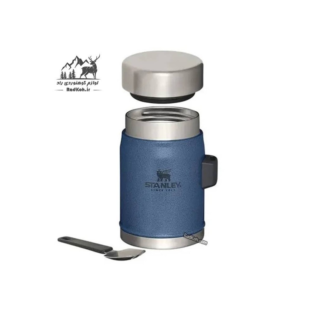 خرید و قیمت فلاسک غذای مسافرتی استنلی مدل Food Jar حجم 400 میلی لیتر رنگ آبی