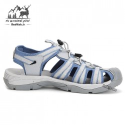 صندل پیاده روی مردانه کلارتس مدل Clorts 3I016D رنگ خاکستری/آبی