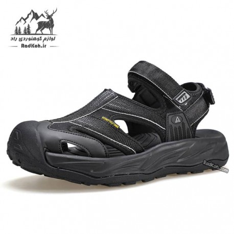 صندل پیاده روی مردانه هامتو مدل 750481A-1 رنگ مشکی